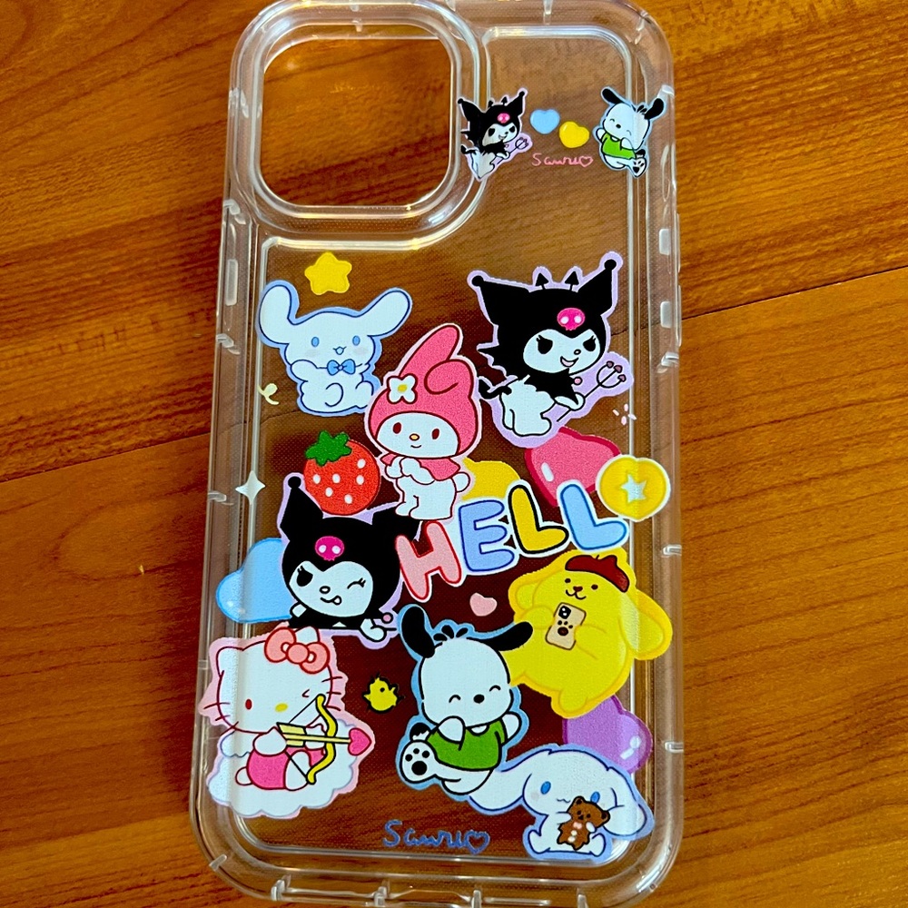 Sanrio hello kitty my melody silicone phone 13 pro max case